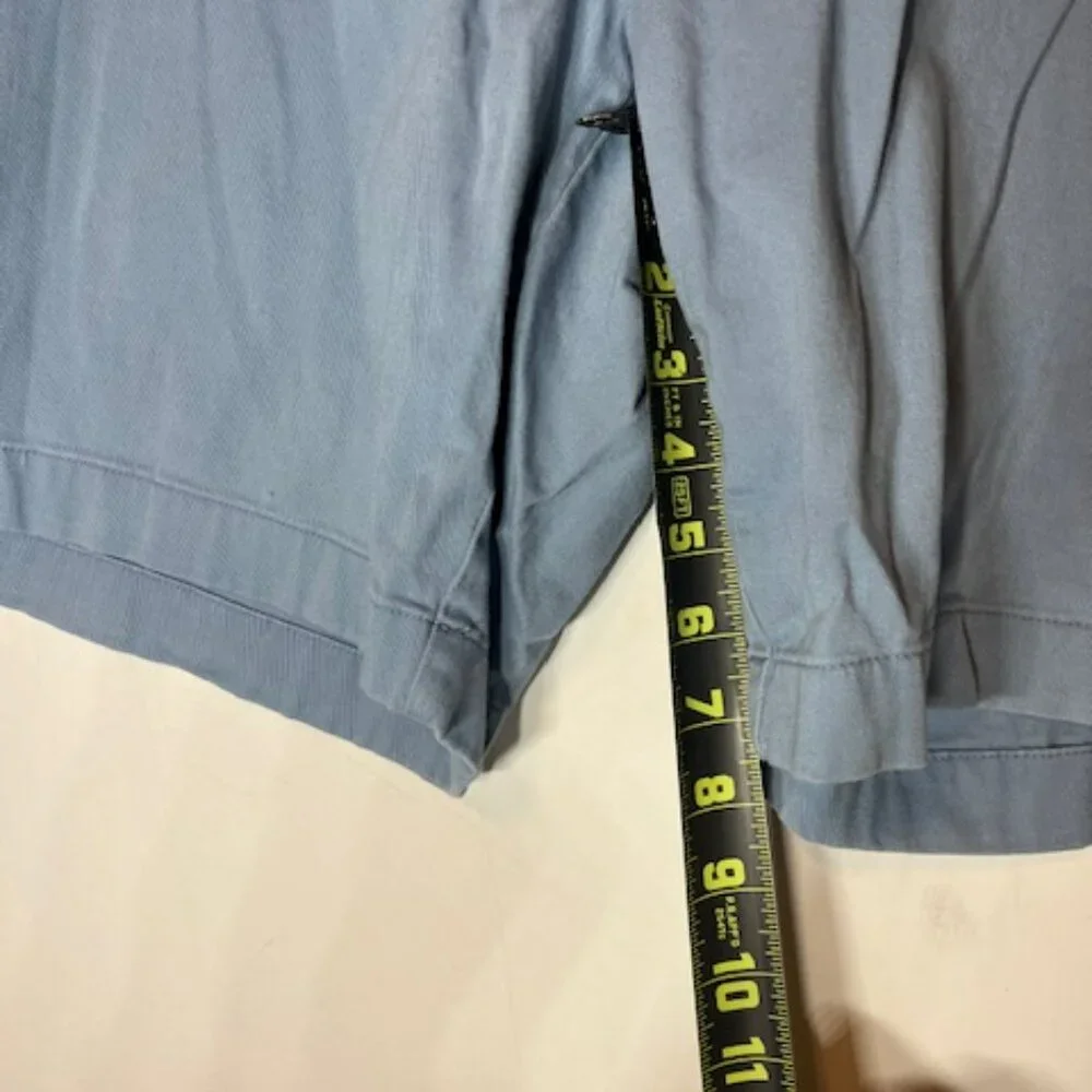 Roundtree &‎ Yorke Light Blue Flat Front Casual Shorts Sz 46
